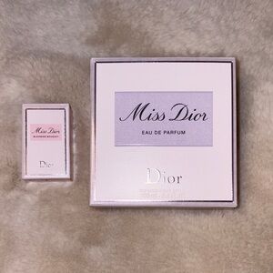 Dior Miss Dior Perfume Duo in Pink and Silver